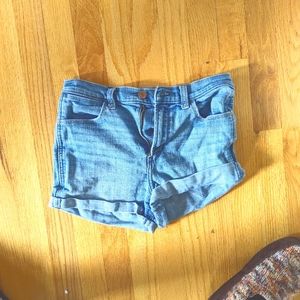 Abercrombie and Fitch jean shorts size 4 high waisted